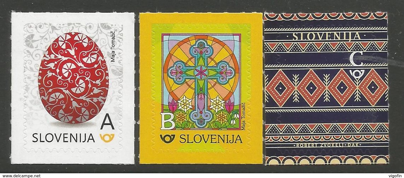 SI 2018-05 ESTER, SLOVENIA, 1 X 3v, MNH - Slowenien