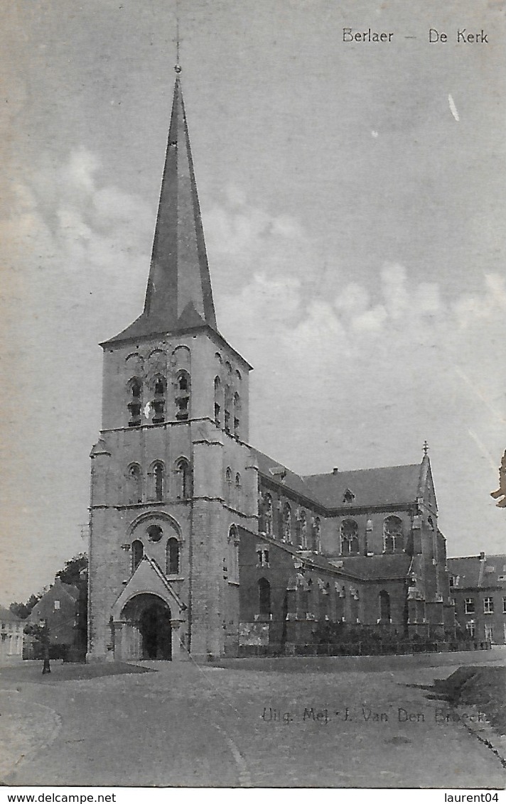 BERLAAR. BERLAER.  DE KERK - Berlaar