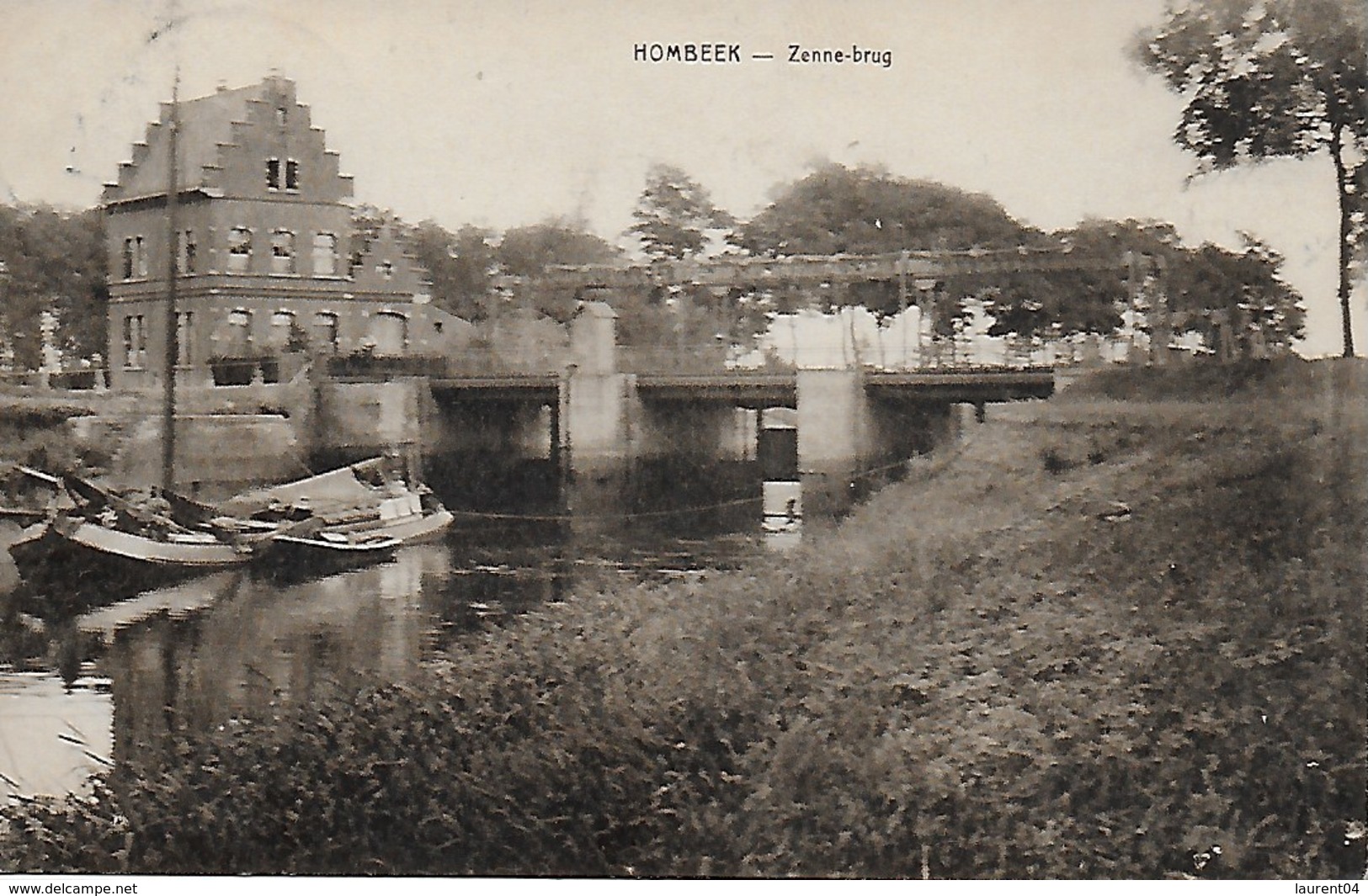 MECHELEN. HOMBEEK.  ZENNE-BRUG.  ANIMATION PENICHE - Mechelen