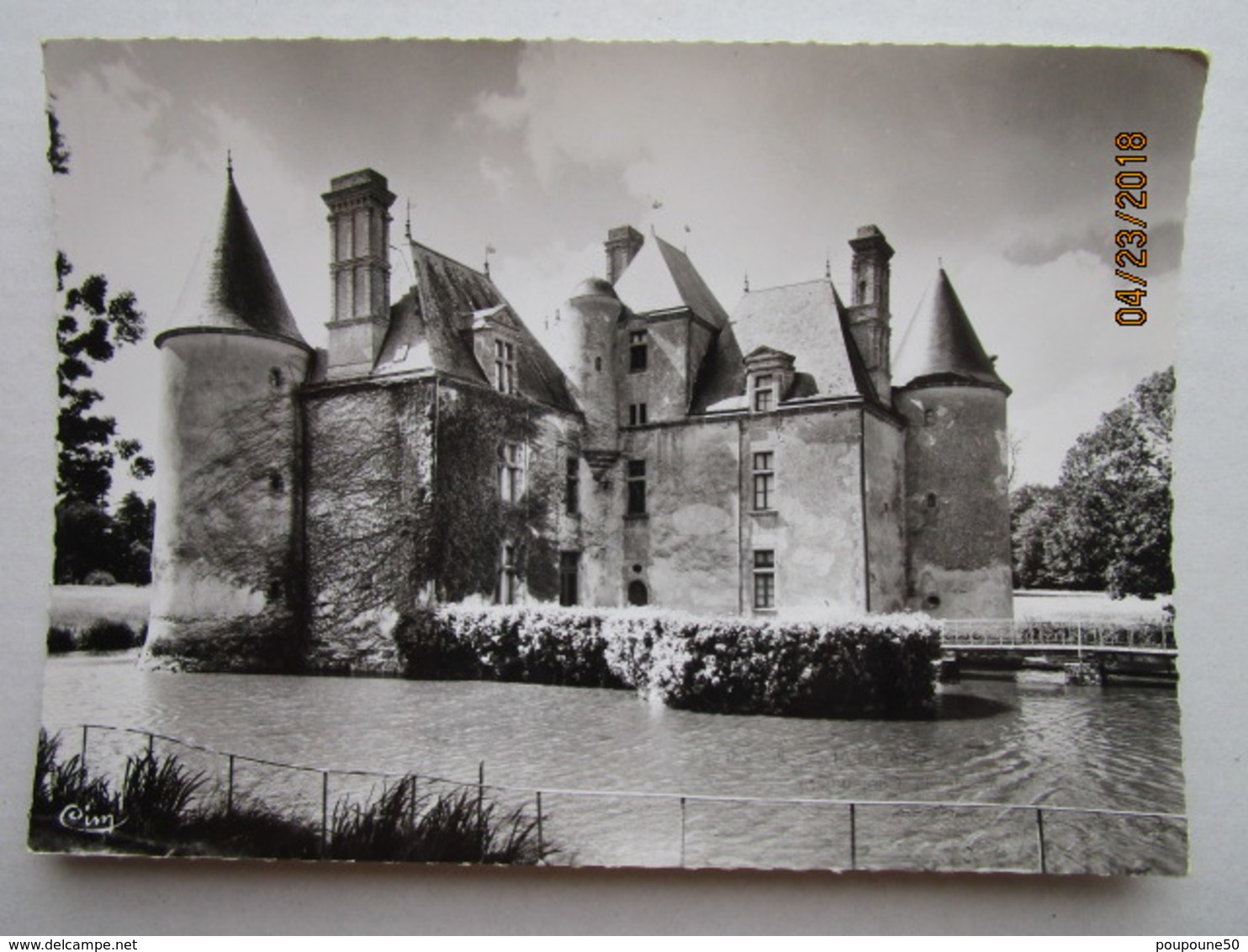 CP 85 LES MOUTIERS Les MAUXFAITS - Le Château De La Cantaudière  1967 - Moutiers Les Mauxfaits