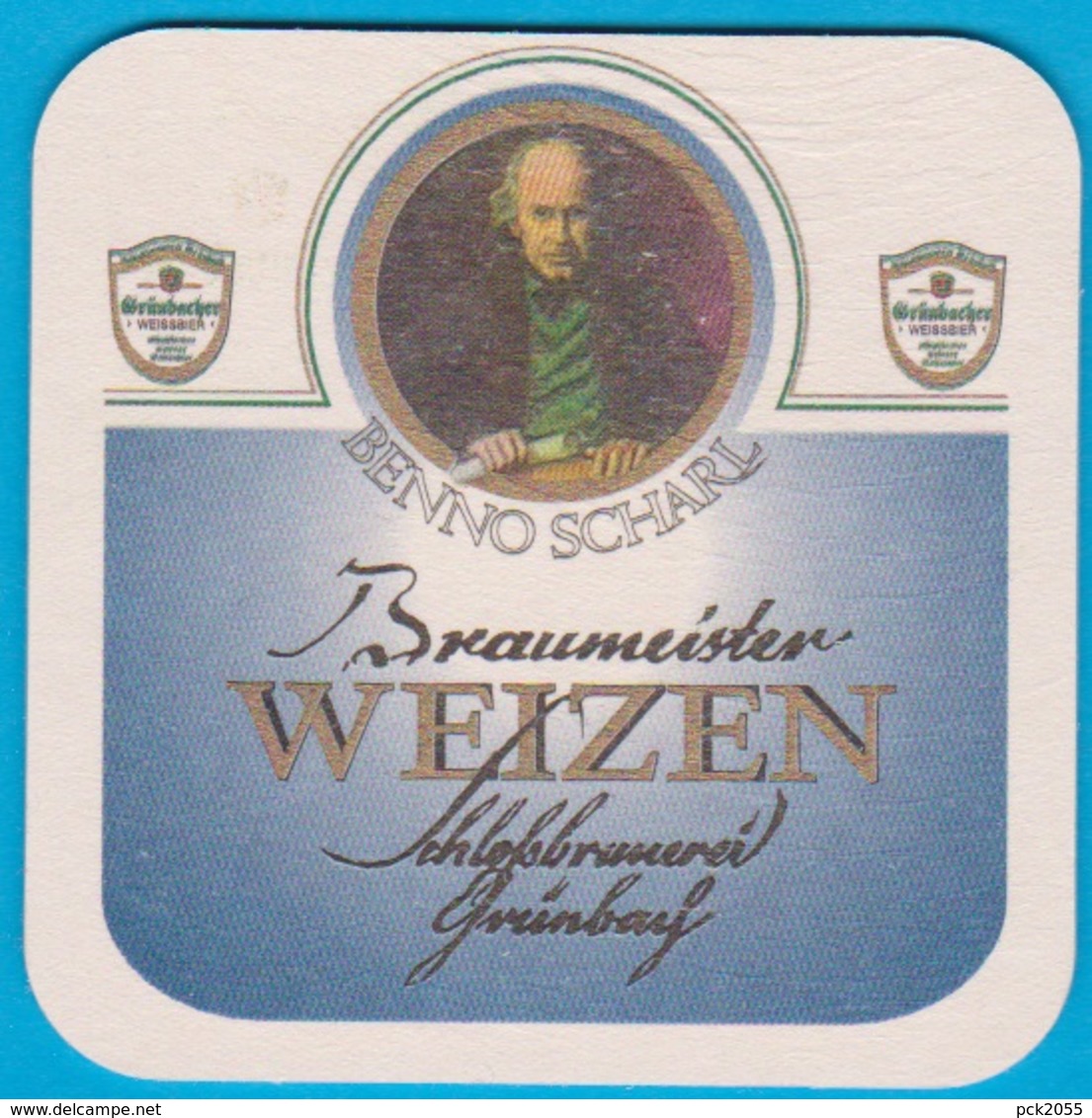 Schlossbrauerei Grünbach Bei Erding Bockhorn - Grünbach( Bd 1654 ) - Beer Mats