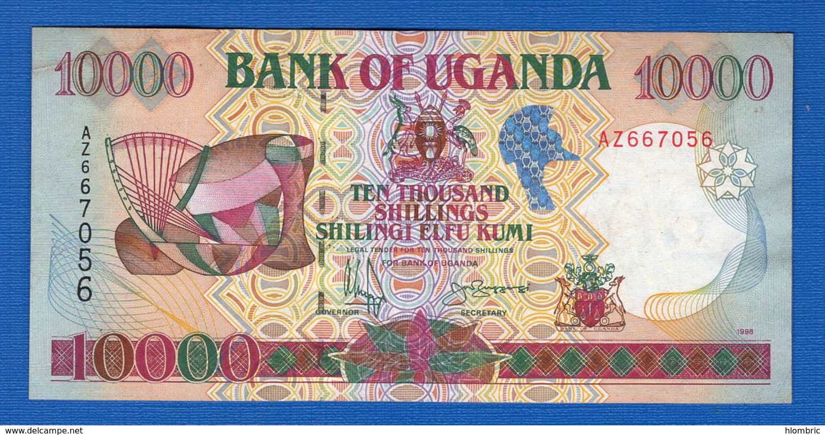 Ouganda  10.000 Shillings - Ouganda