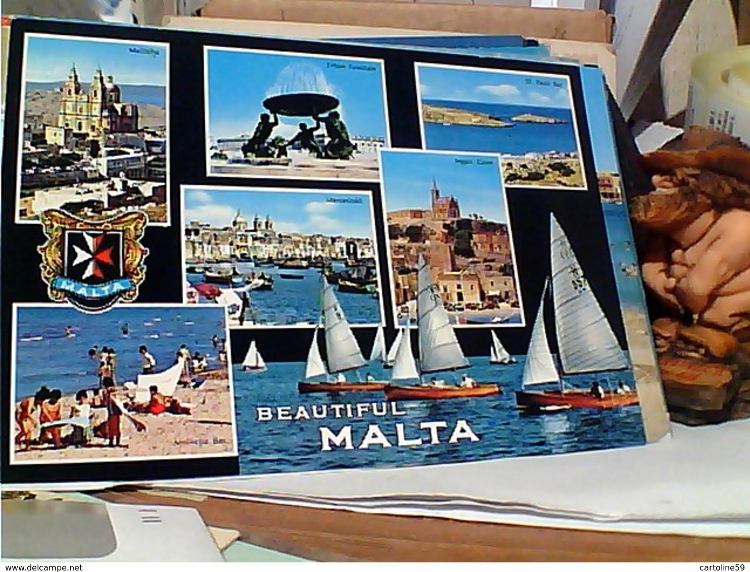 MALTA  MULTIVUES  N1980 GR1106 - Malta