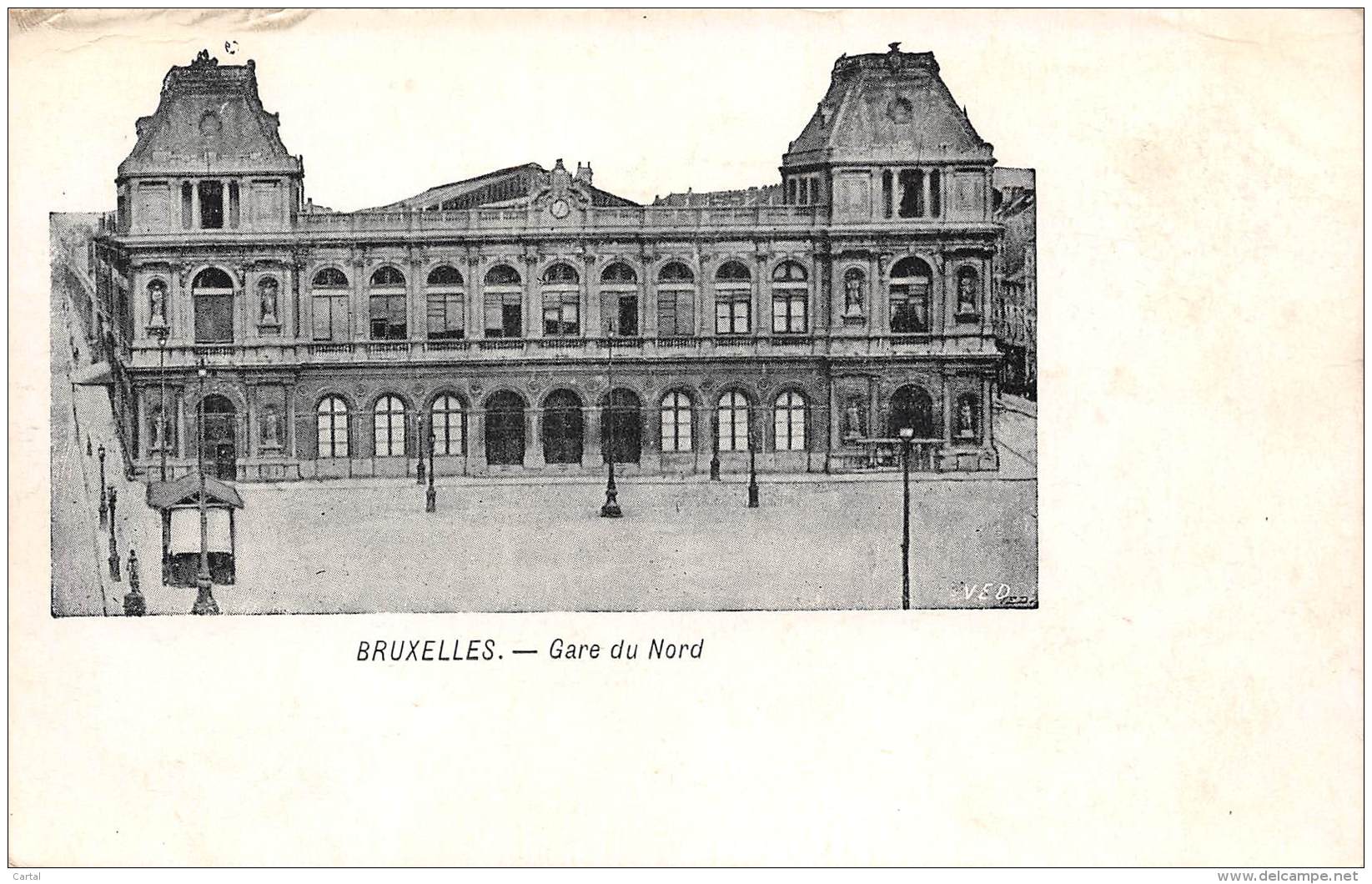 BRUXELLES - Gare Du Nord - Chemins De Fer, Gares