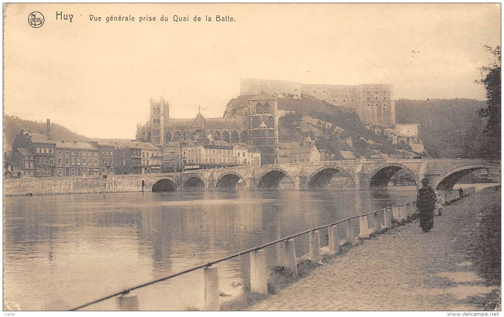 HUY - Vue Générale Prise Du Quai De La Batte - Hoei