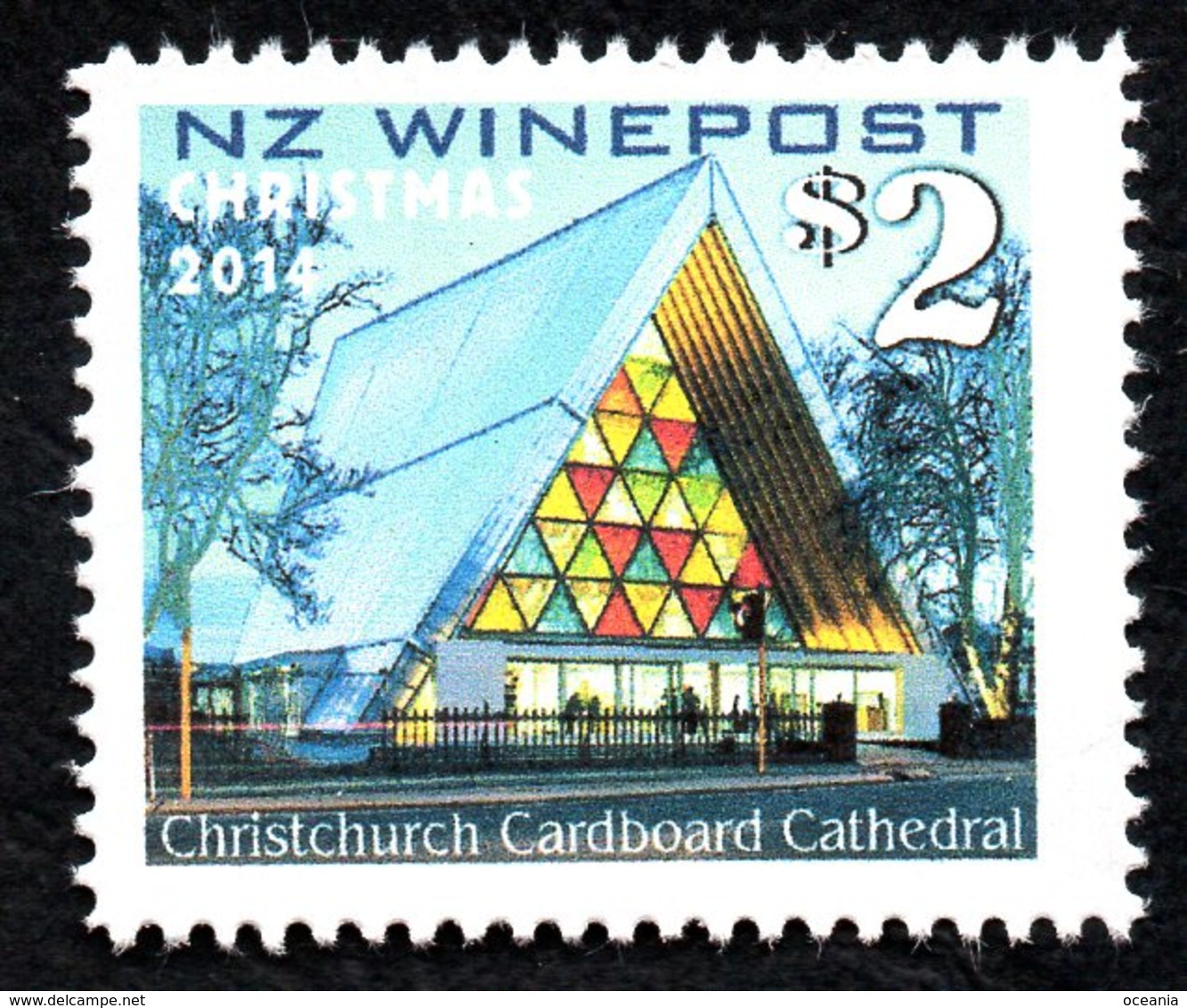 New Zealand Wine Post Cardboard Cathedral - Other & Unclassified