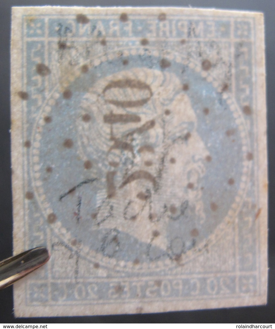 LOT R1752/200 - NAPOLEON III N°14A - LUXE - SUPERBE PC 2340 : ORLEANS (LOIRET) - 1853-1860 Napoleon III