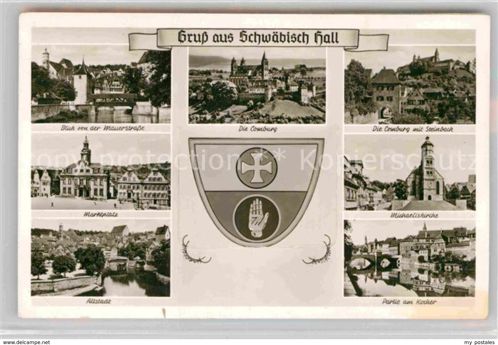 32853332 Schwaebisch Hall Mauerstrasse Marktplatz Kocher Michaeliskirche Comburg - Schwäbisch Hall