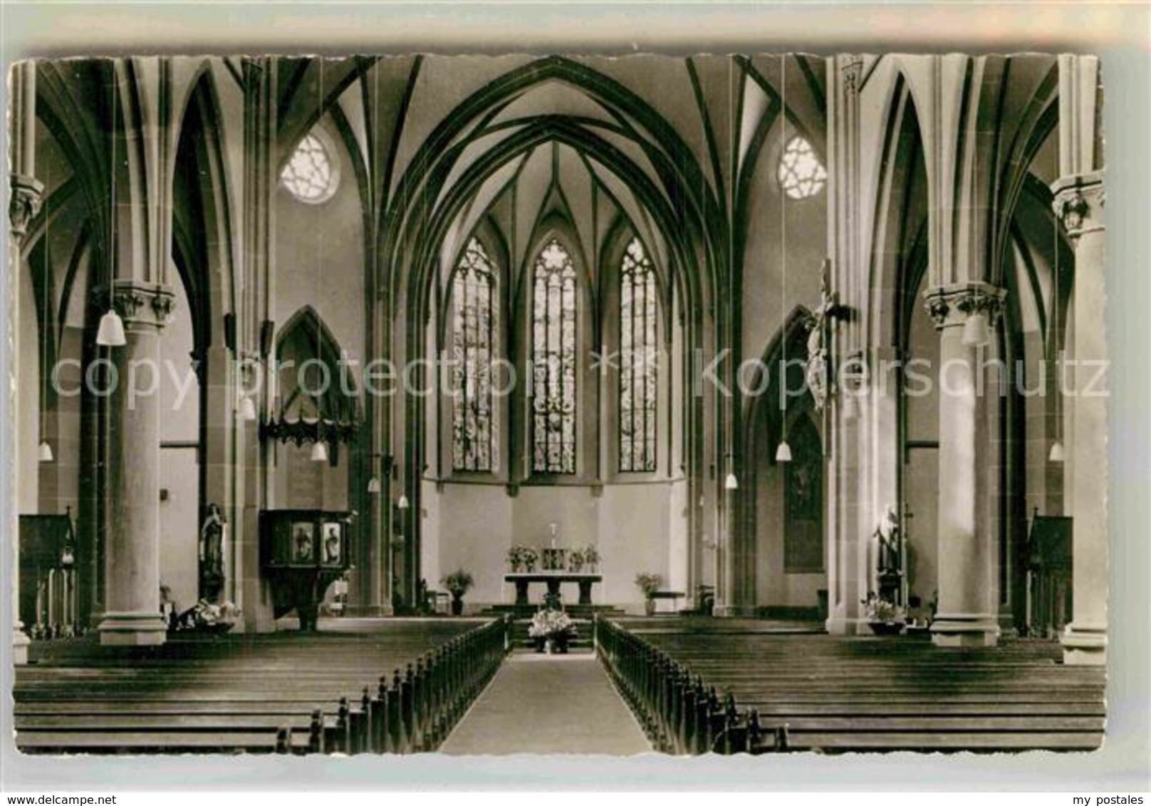 42854091 Buehl Baden Kath Kirche Inneres Buehl - Buehl