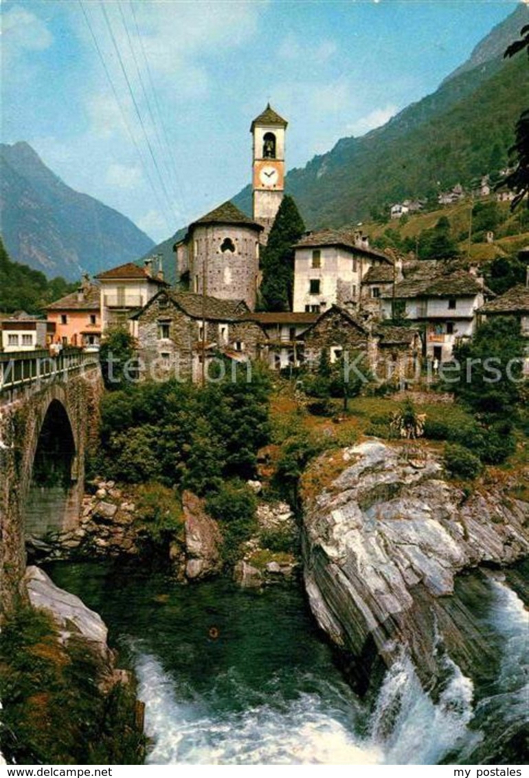 12854532 Lavertezzo Brueckenpartie Valle Verzasca Lavertezzo - Lavertezzo 