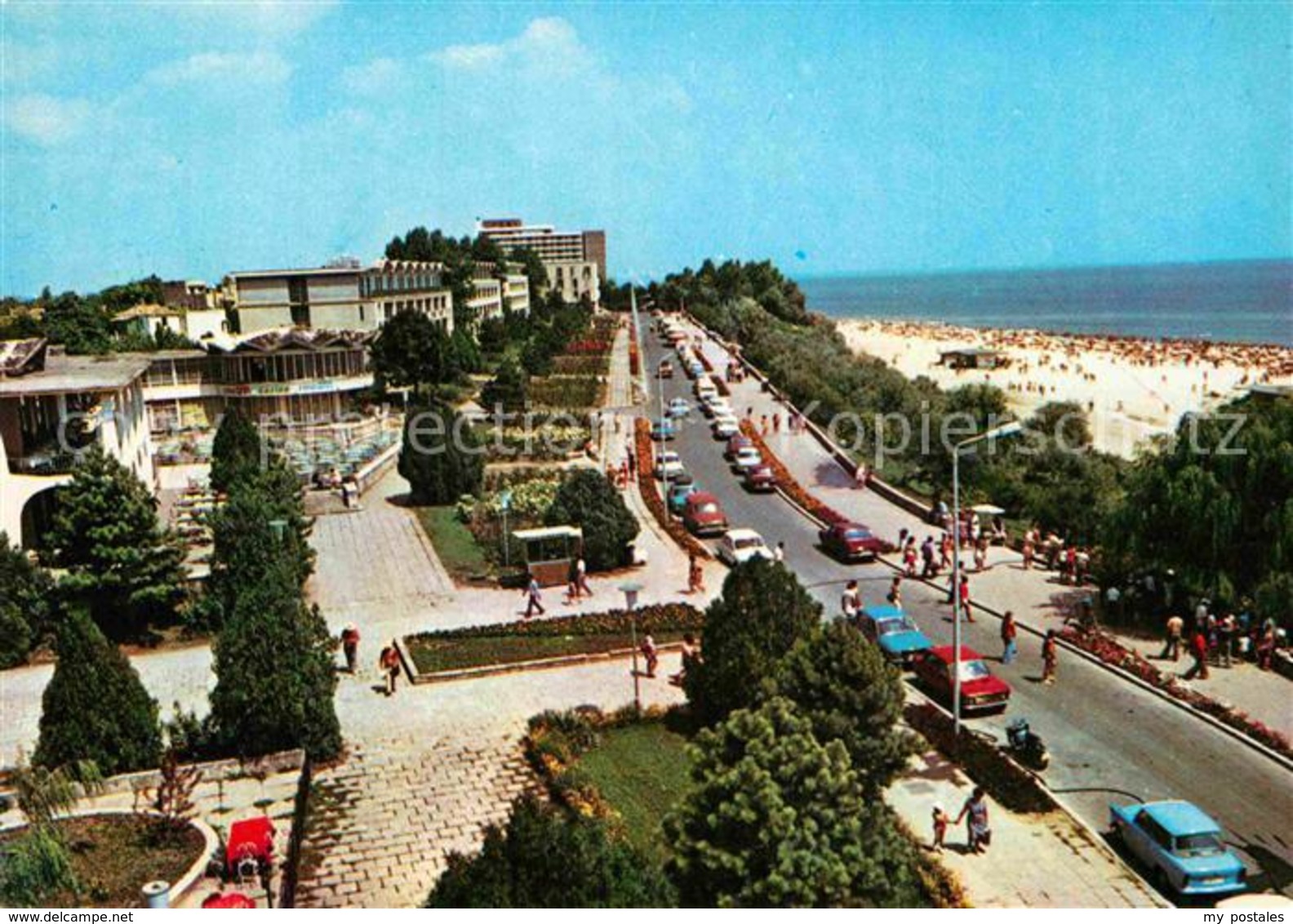 72854672 Mangalia Seepromenade Mit Strand Rumaenien - Rumänien