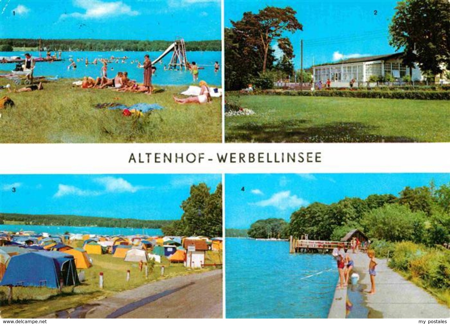 72855731 Altenhof Werbellinsee Badestelle Suesser Winkel Erholungsheim Strandpav - Finowfurt
