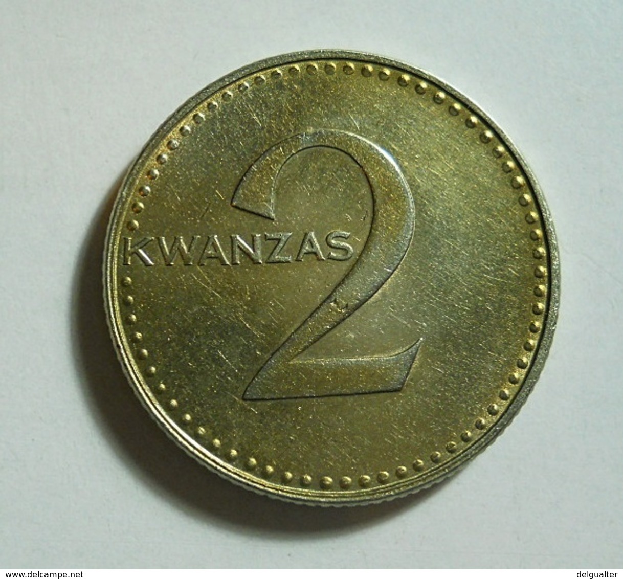 Angola 2 Kwanzas 1977 Varnished - Angola