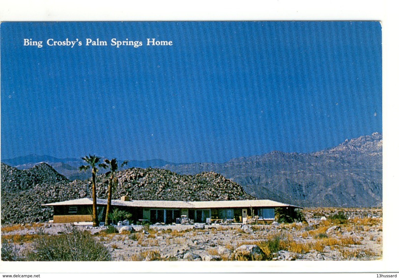 Carte Postale Californie - Bing Crosby's Palm Springs Home - Palm Springs