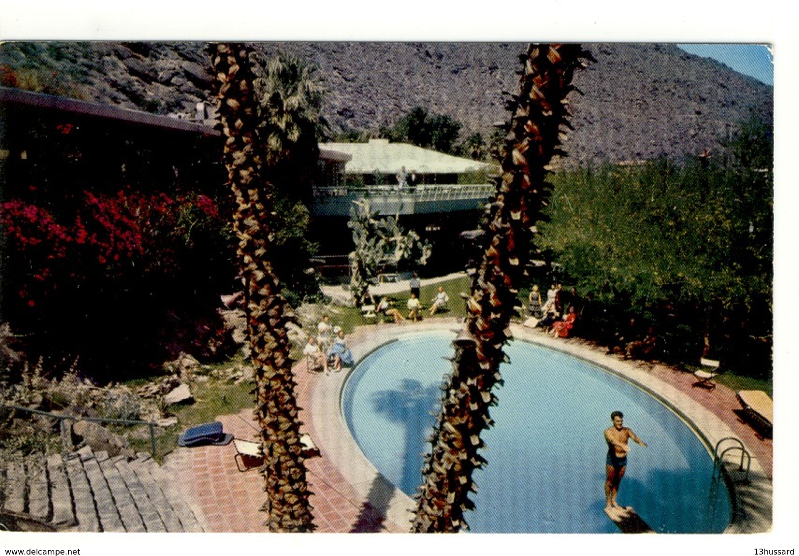 Carte Postale Californie - The Tennis Club, Palm Springs - Piscine - Palm Springs