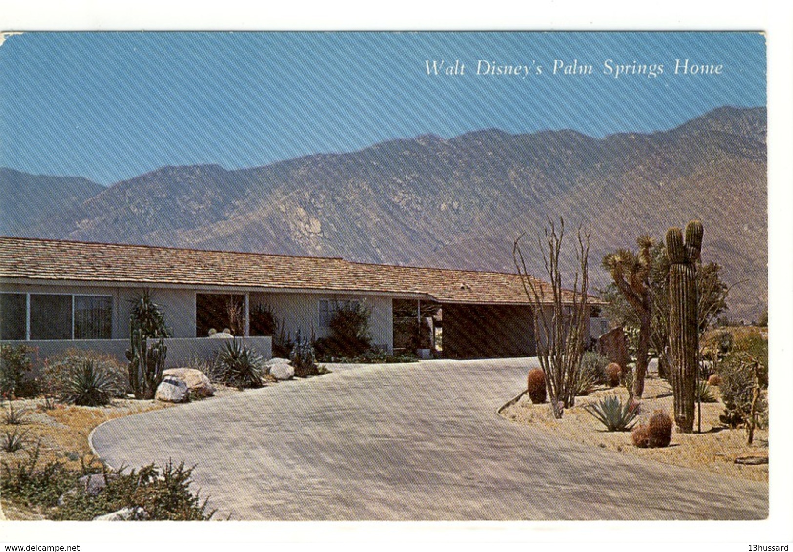 Carte Postale Californie - Walt Disney's Palm Springs Home - Palm Springs