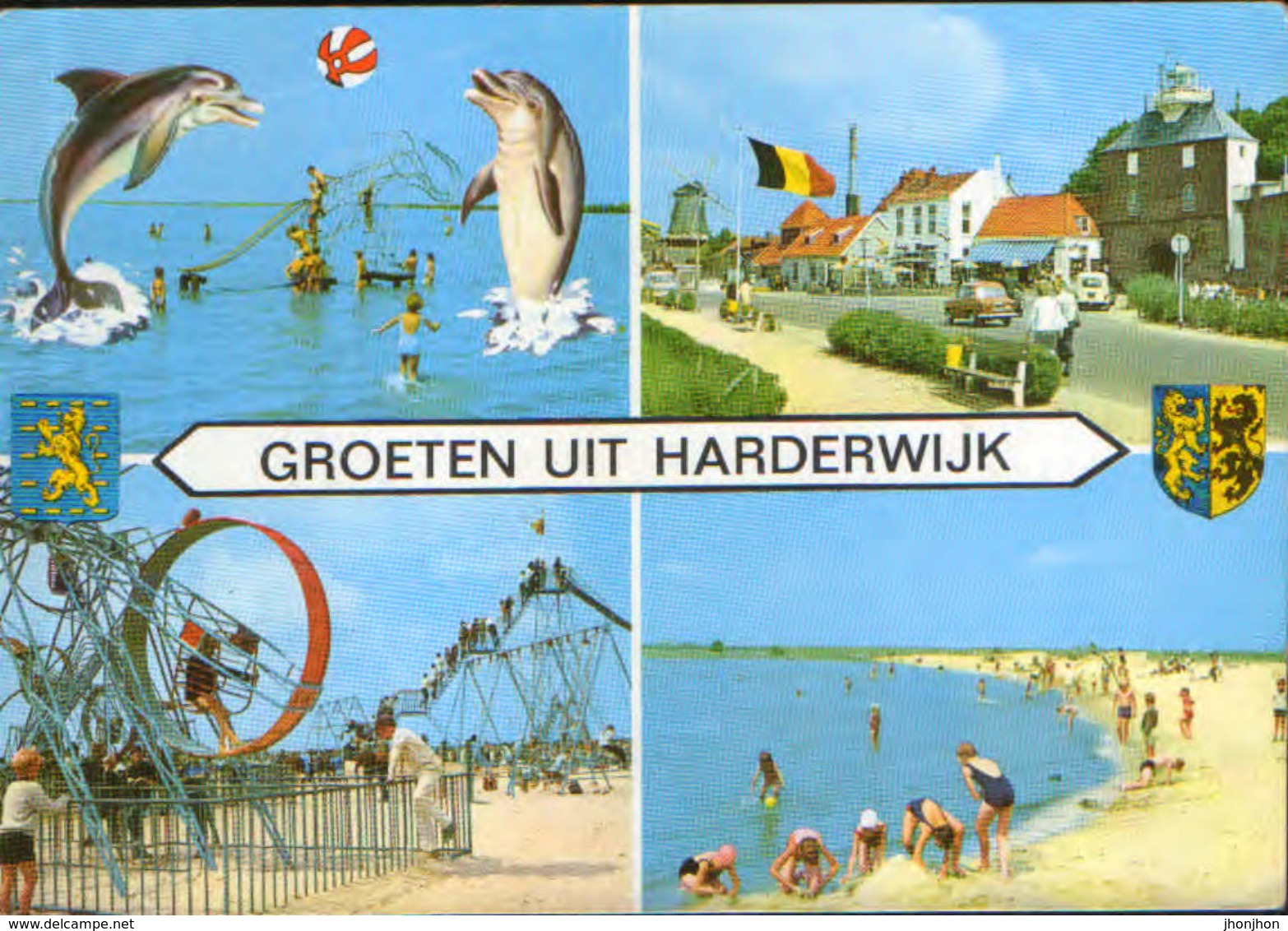 Netherlands - Postcard Unused  - Harderwijk -   Collage Of Images - Harderwijk