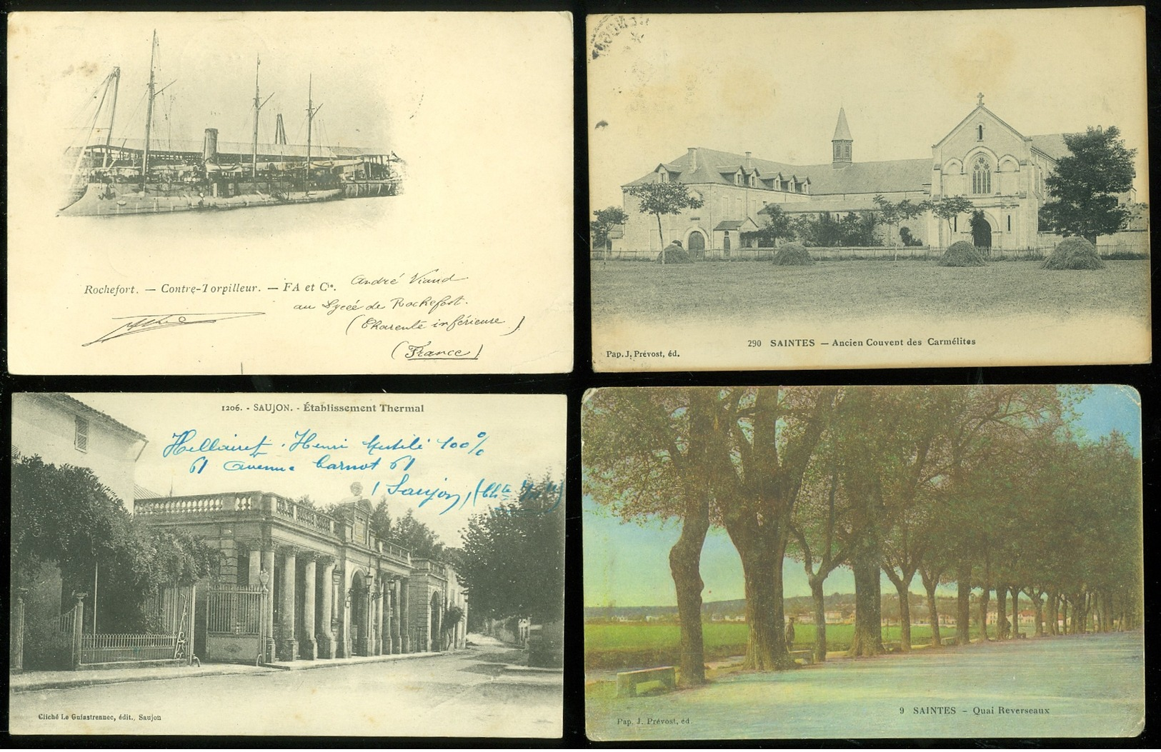 Beau lot de 50 cartes postales de France   Charente - Maritime      Mooi lot van 50 postkaarten van Frankrijk ( 17)