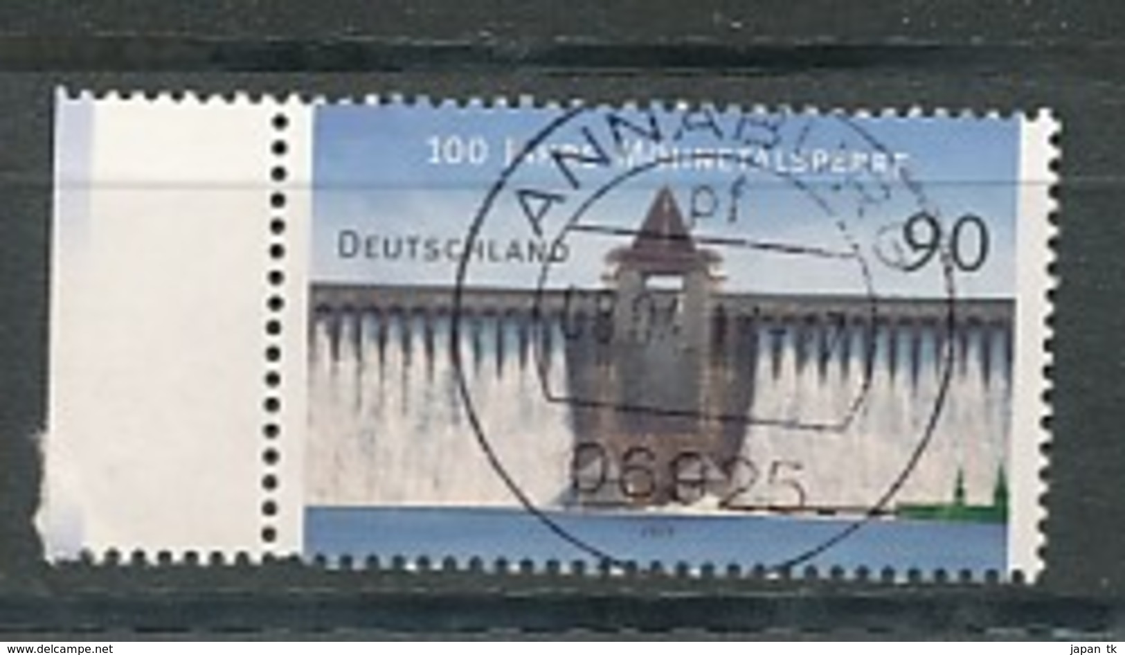 GERMANY  Mi.Nr. 3000 100 Jahre Möhnetalsperre - Used - Usati