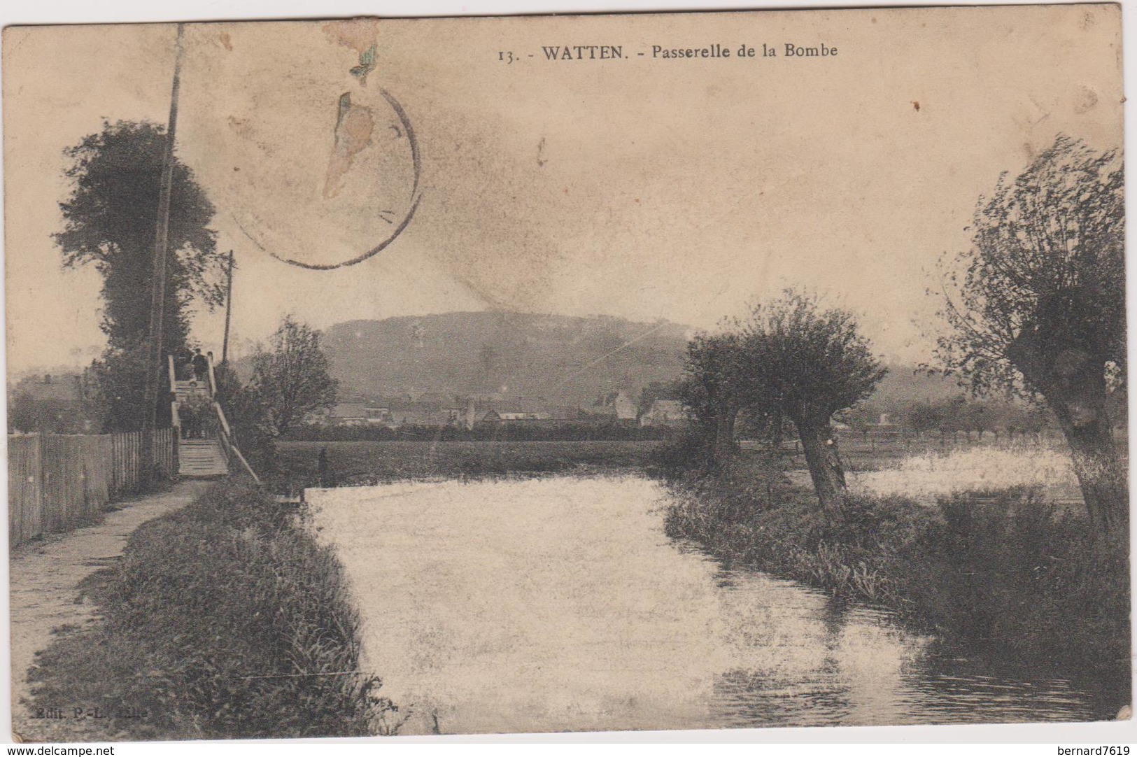 59  Watten Passerelle  De La Bombe - Autres & Non Classés