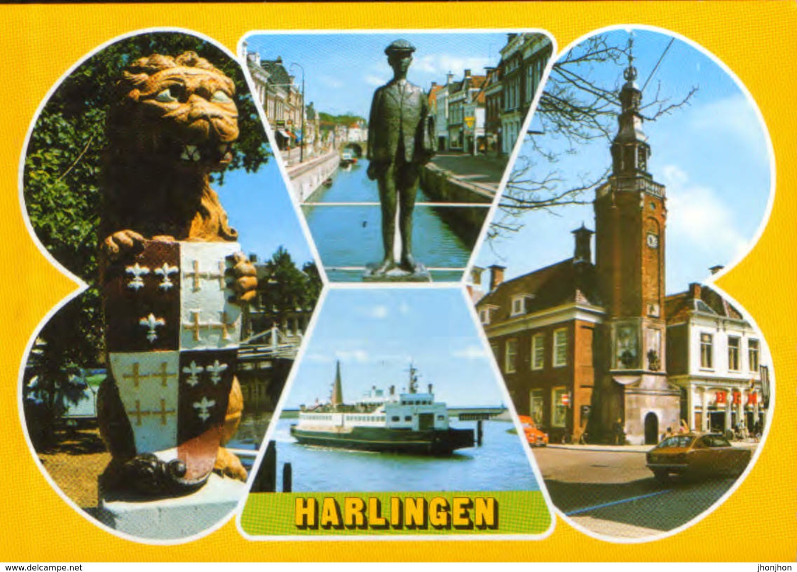 Netherlands - Postcard Unused  - Harlingen - Collage Of Images - Harlingen