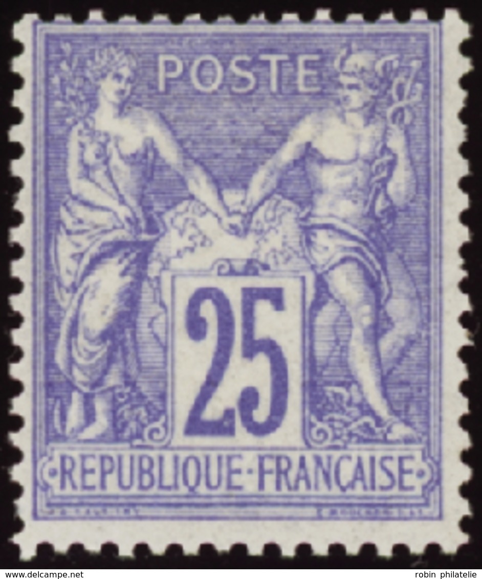 179 N°78 25c Outremer Qualité:* Cote: 650  - Autres & Non Classés