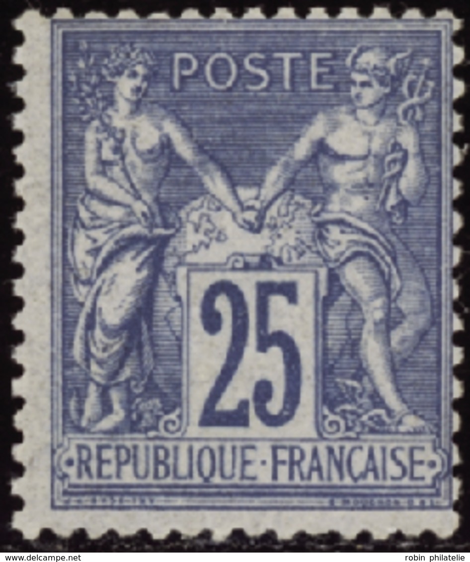 180 N°79 25c Bleu Qualité:** Cote: 750  - Autres & Non Classés