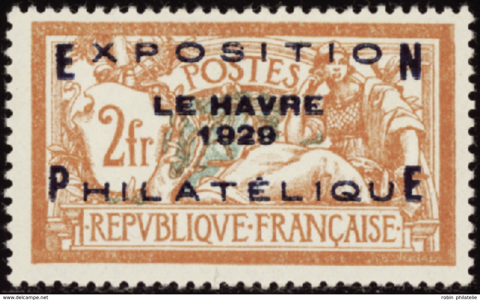 409 N°257 A Exposition Philatélique Le Havre Qualité:** Cote: 1600  - Autres & Non Classés
