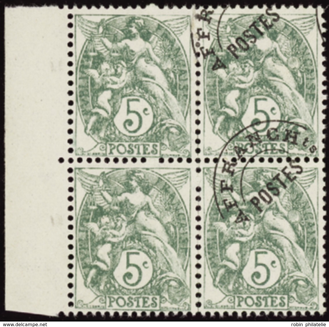 1316 N°41 A Bloc De 4  2ex Sans Surcharge (timbres Séparés Consolidés Par*) Qualité:* Cote: .....  - Non Classés