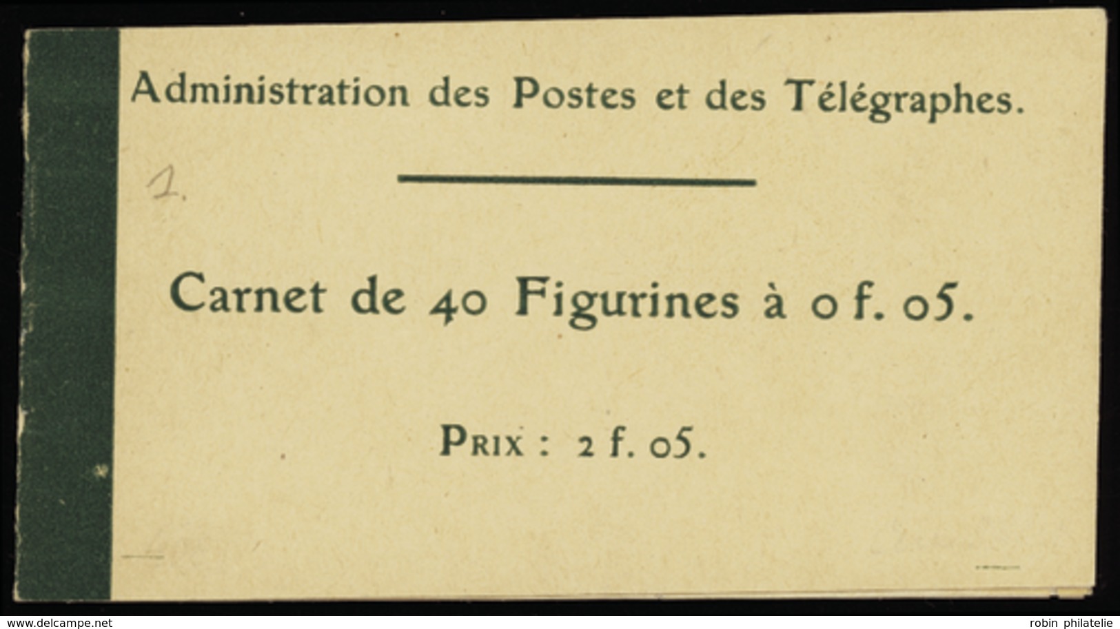 1682 N°111 5c Blanc 40 Timbres Variété De Découpe Qualité:** Cote: 1800  - Autres & Non Classés