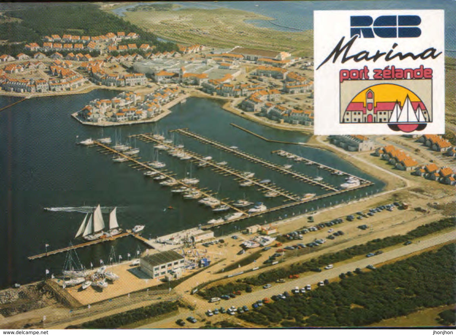 Netherlands - Postcard Unused  -  Zierkzee - Advertising -  Marina Port Zelande  - 2/scan - Zierikzee