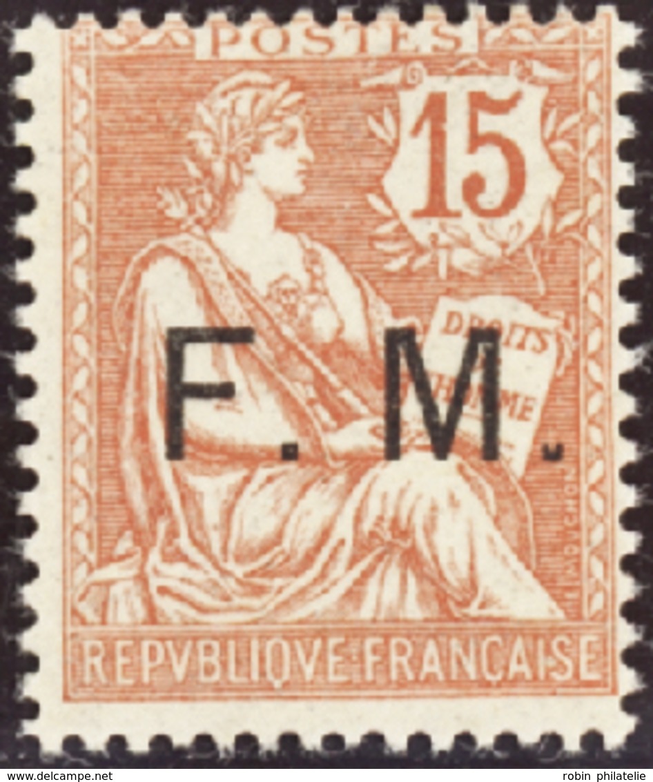 2645 N°2 15c Mouchon Qualité:** Cote: 315  - Timbres De Franchise Militaire