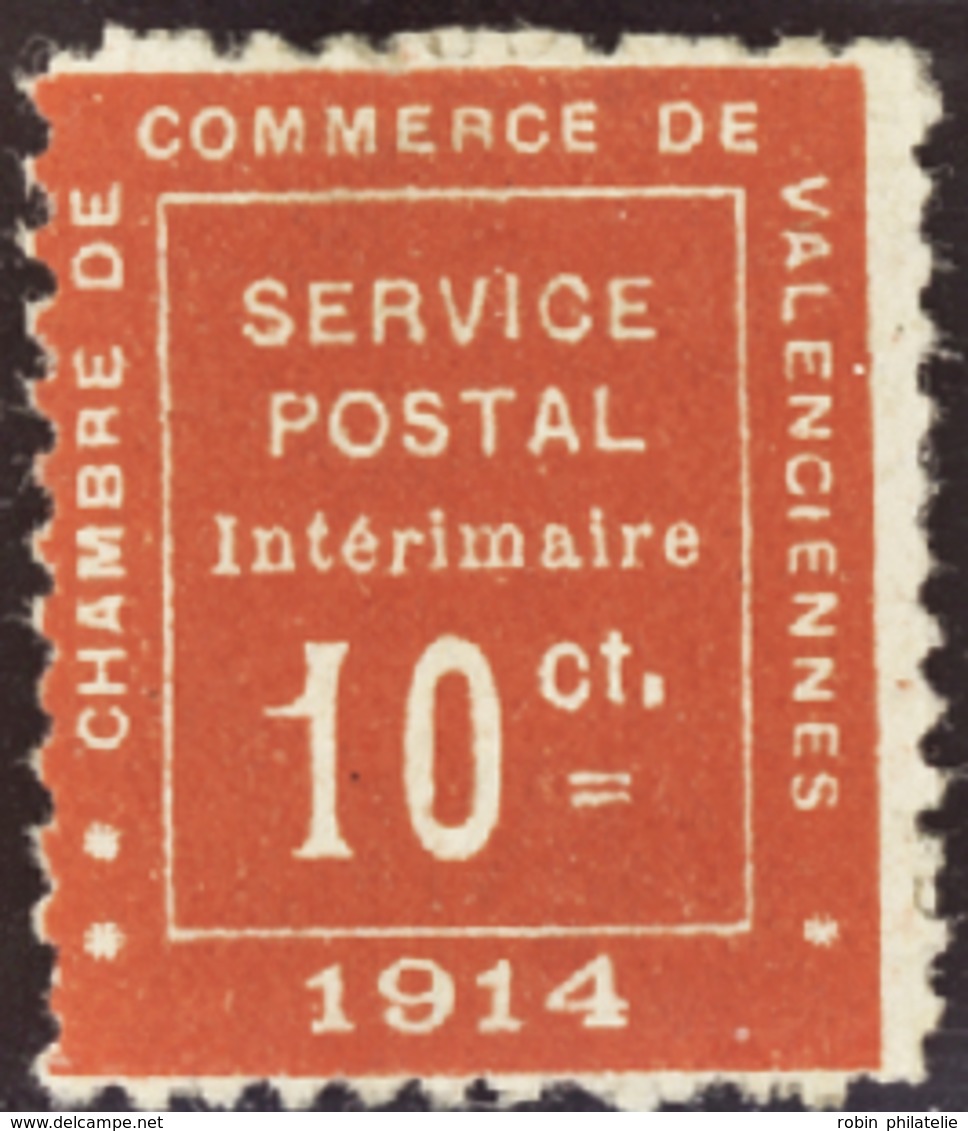 2788 N°1 10c Vermillon Qualité:* Cote: 550  - Guerre (timbres De)