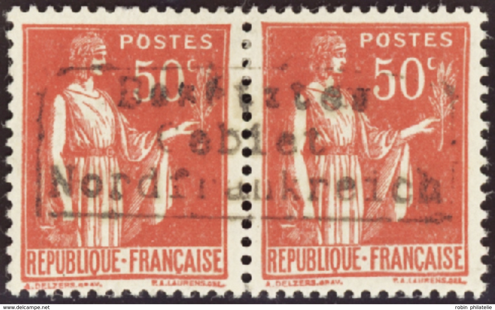 2793 N°3 50c Paix Qualité:* Cote: 140  - Guerre (timbres De)