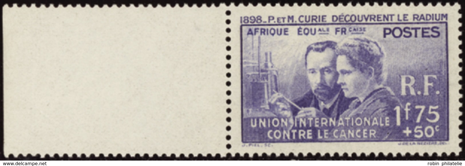 3189 N°1938 Pierre Et Marie Curie 21 Valeurs Bdf Qualité:** Cote: 496  - Altri & Non Classificati