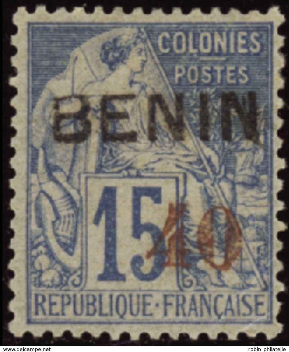 3279 N°15 40 Sur 15c Bleu Qualité:* Cote: 250  - Autres & Non Classés