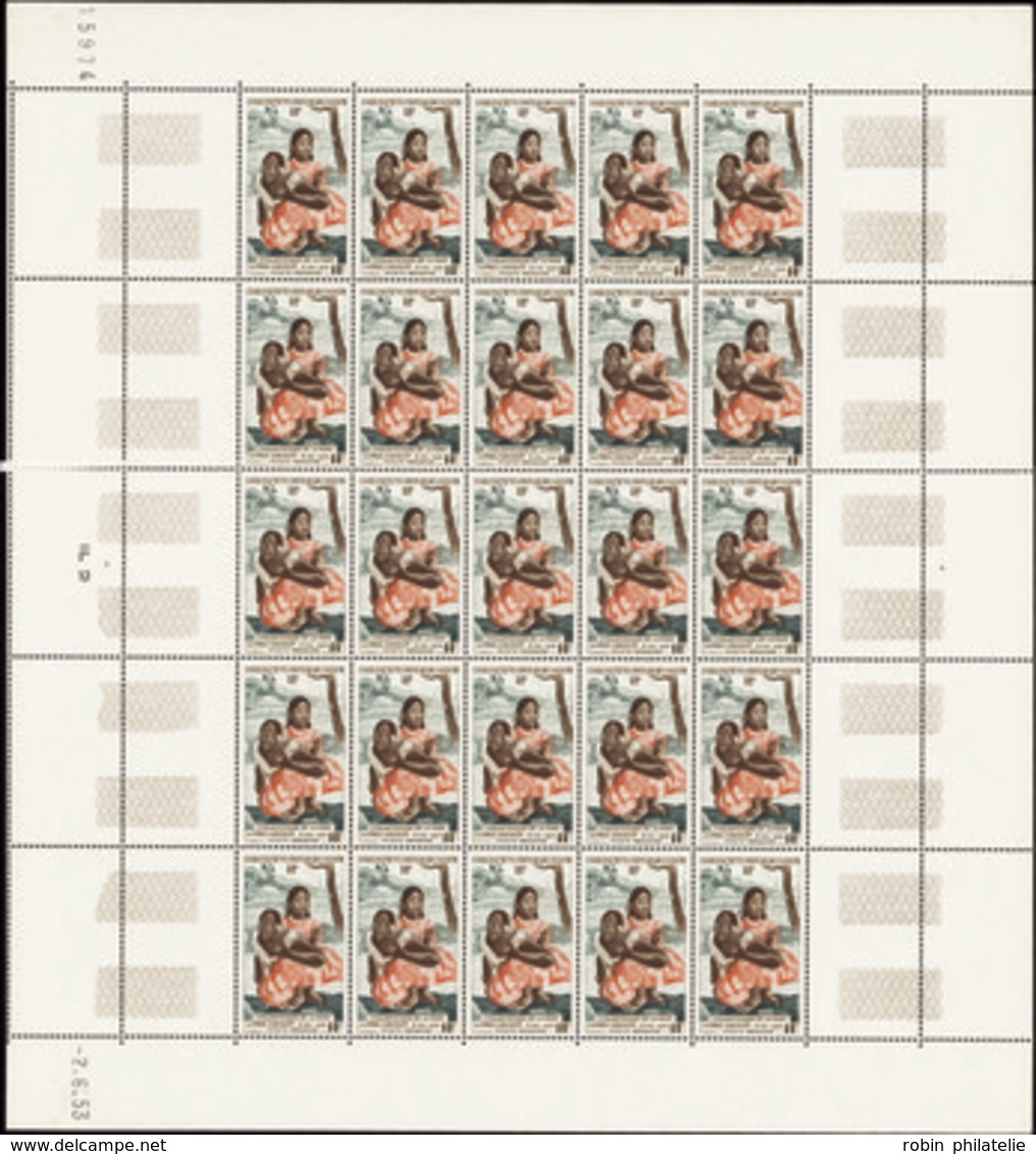 3722 N°30 Nafea Faa, Ipoipo Par Gauguin Feuille De 25 Timbres Qualité:** Cote: 2000  - Autres & Non Classés