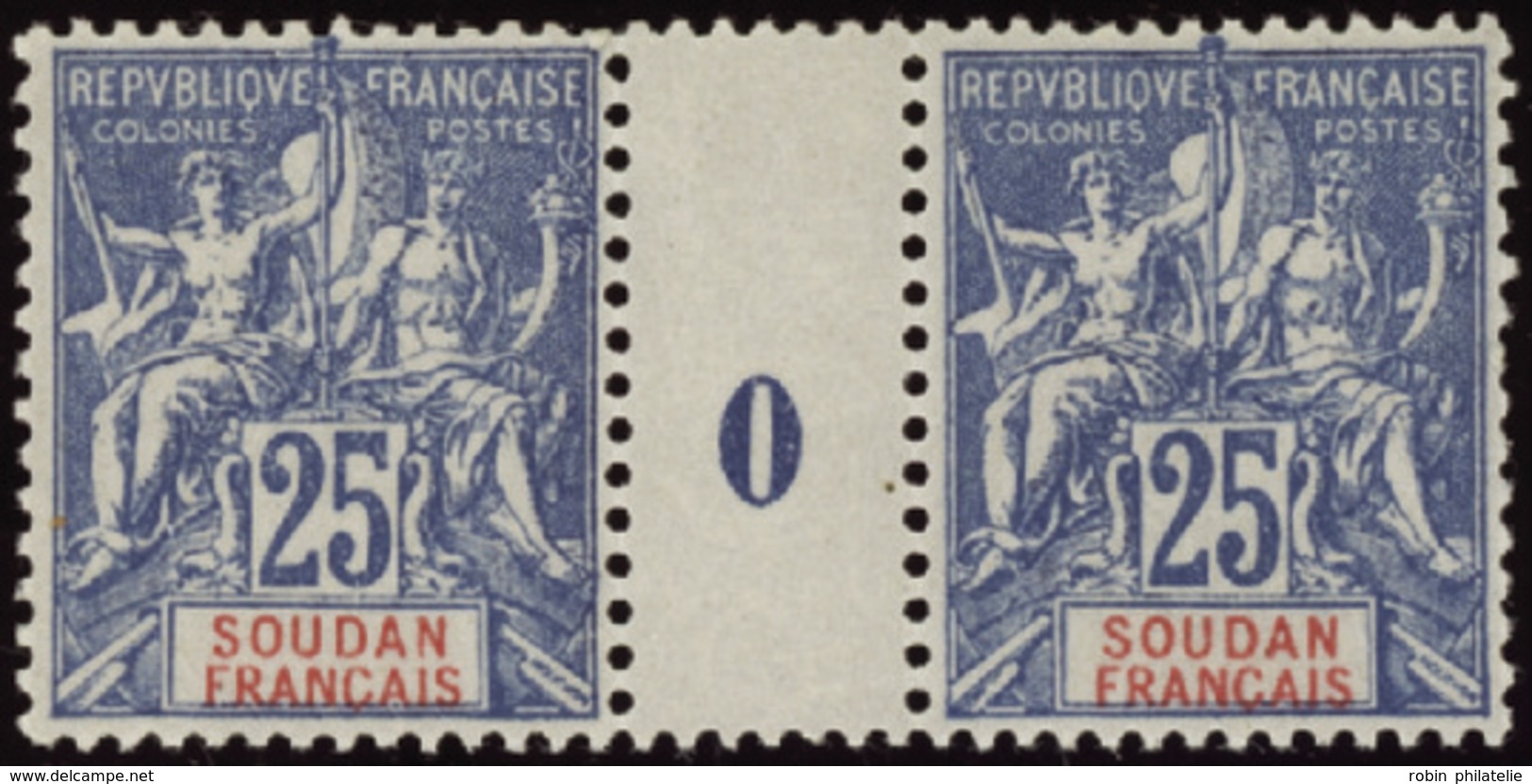 3906 N°18 25c Bleu Millésime 0 Qualité:** Cote: 435  - Autres & Non Classés