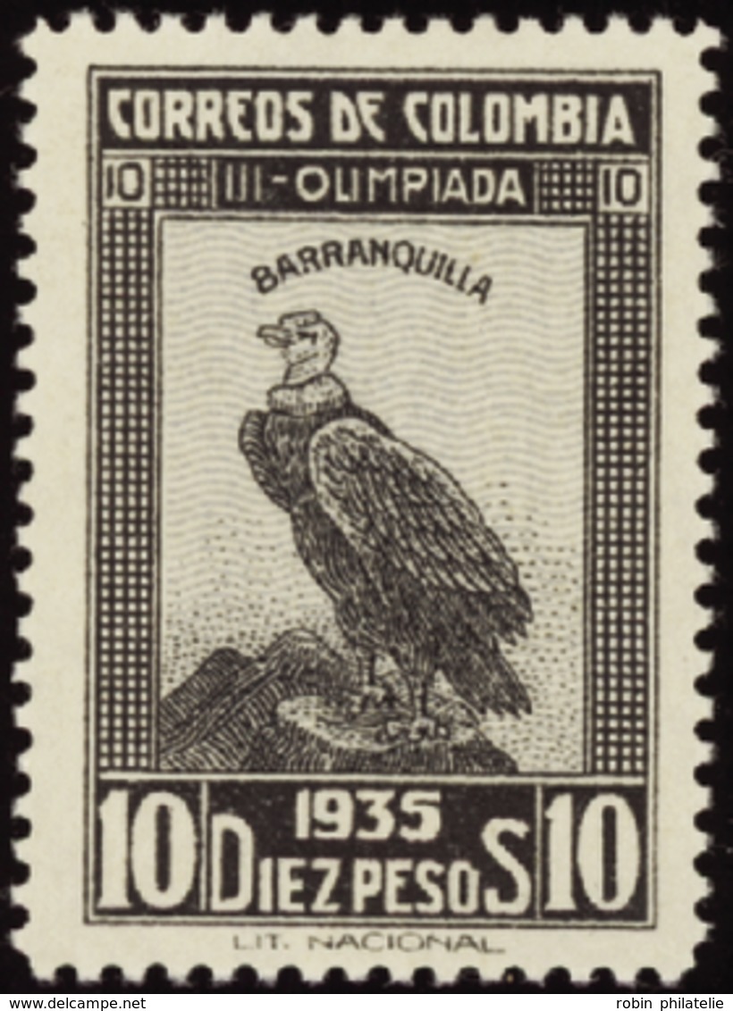 4450 N°274 /289 Jeux Olympiques à Barranquilla 16 Valeurs Qualité:* Cote: 1900  - Colombie