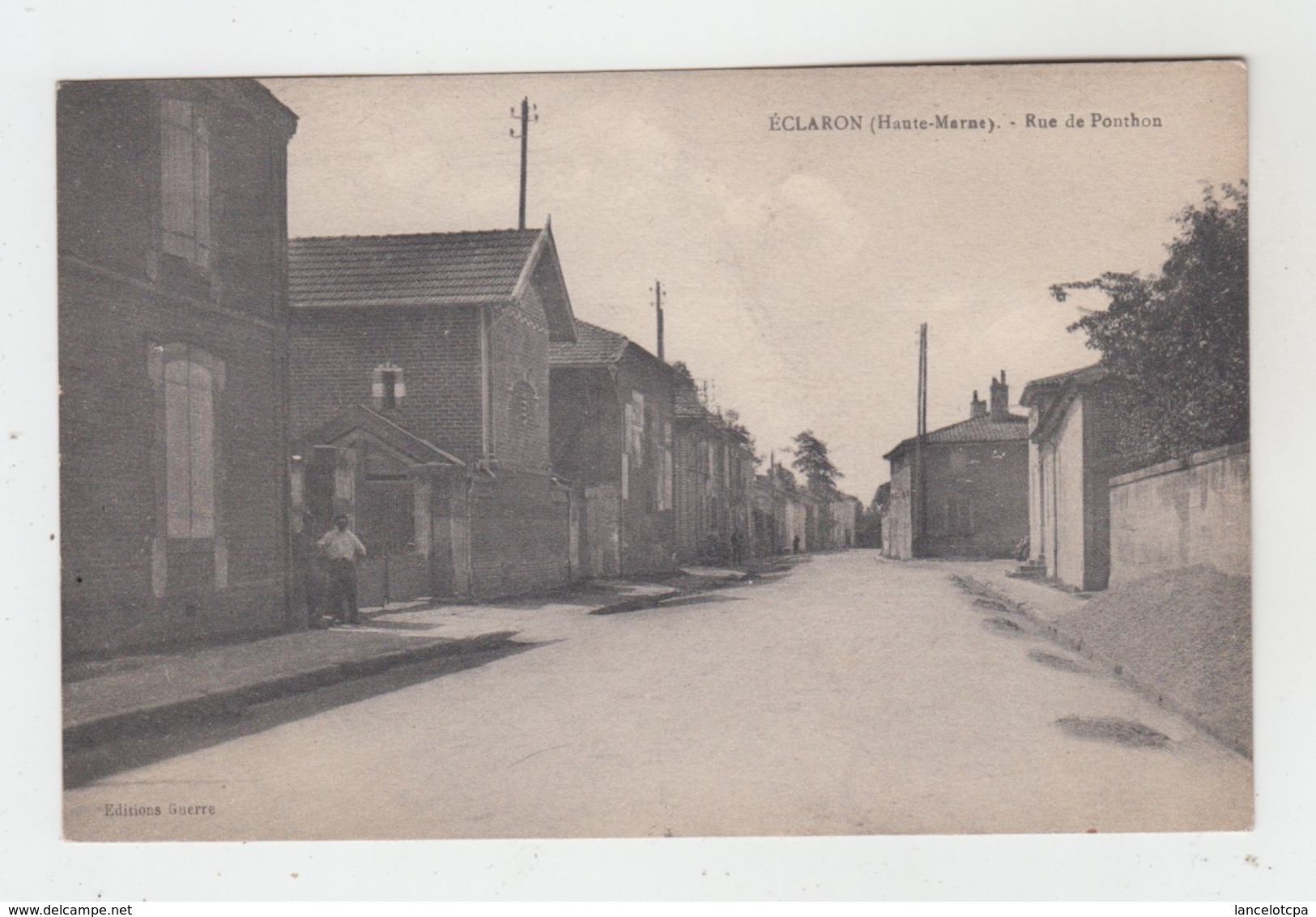 52 - ECLARON / RUE DE PONTHON - Eclaron Braucourt Sainte Liviere