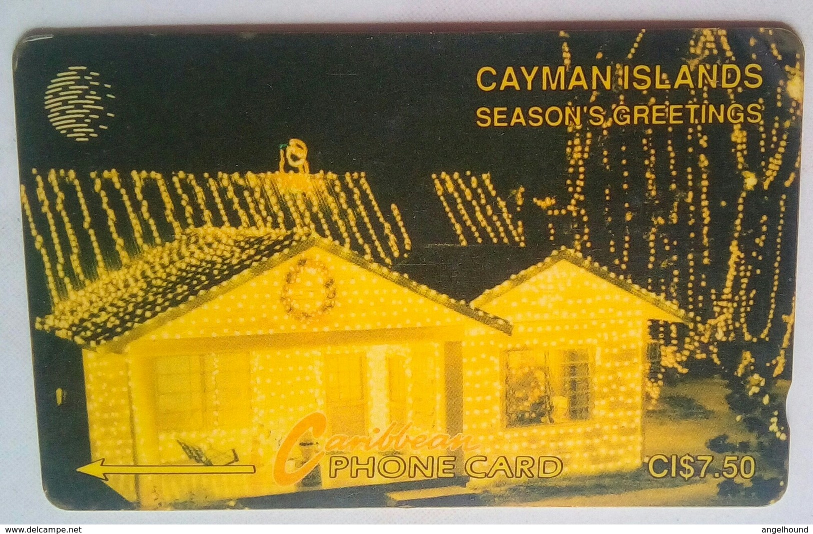 Cayman Islands 7CCIA Seasons Greetings CI$7.50 - Kaaimaneilanden