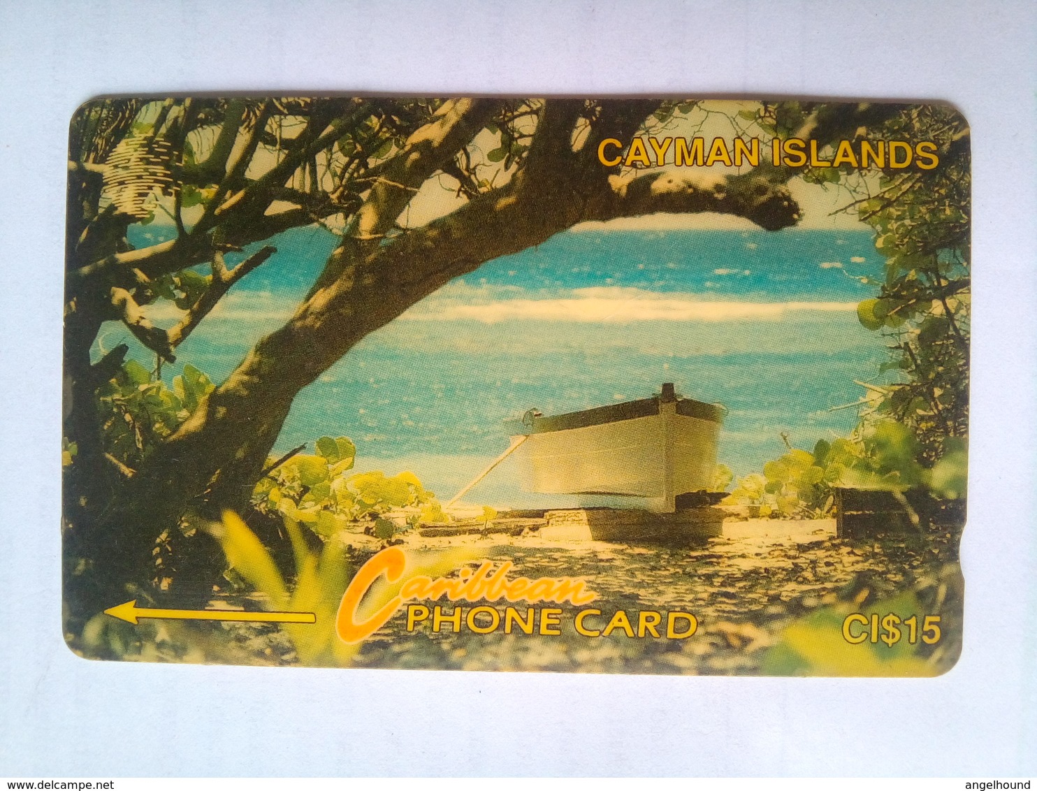 Cayman Islands 6CCIB CI$15 Beach - Iles Cayman