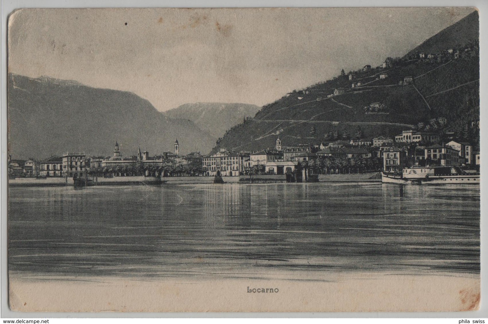 Locarno Vom See Aus Gesehen - Photo: Carl Künzli - Locarno