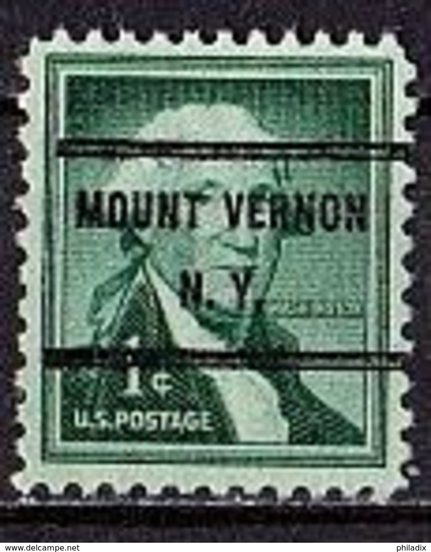 (3) USA MOUNT VERNON N.Y. Precancels/Vorausentwertung (A-5-50) - Precancels