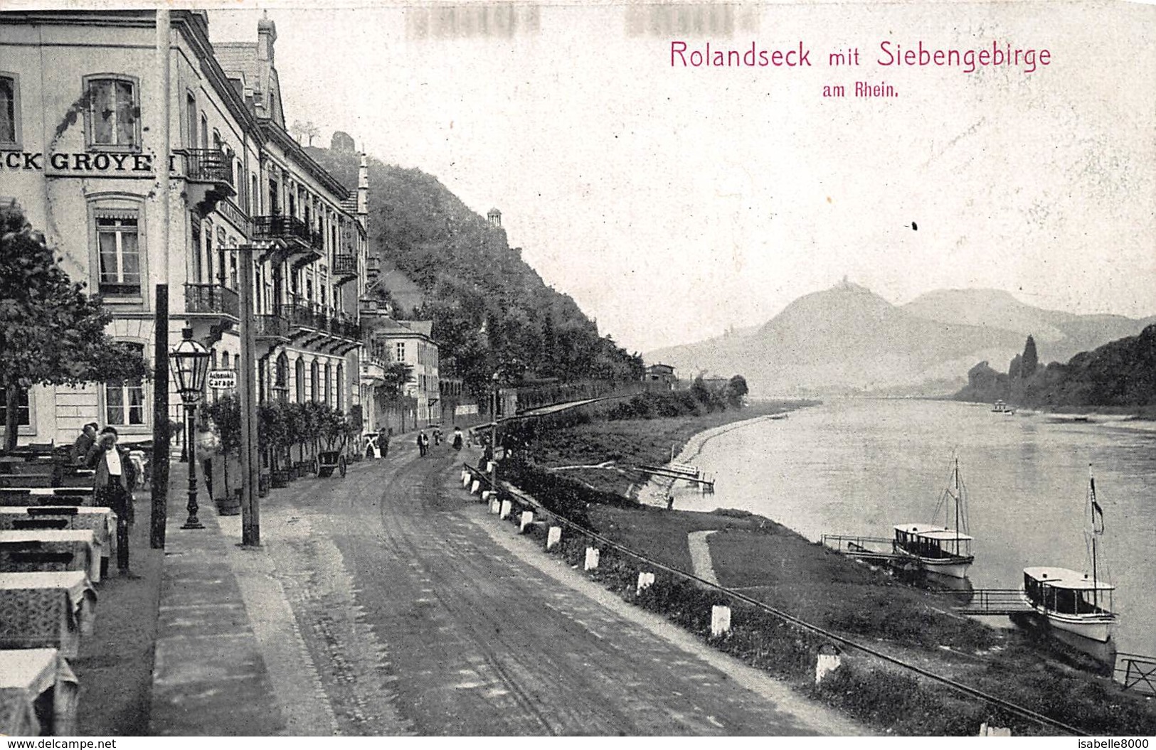 Rolandseck Mit Siebengebirge Am Rhein       I 3421 - Siegen