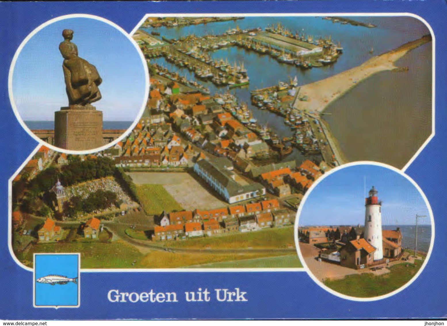 Netherlands - Postcard Unused  -  Urk - Collage Of Images - Urk