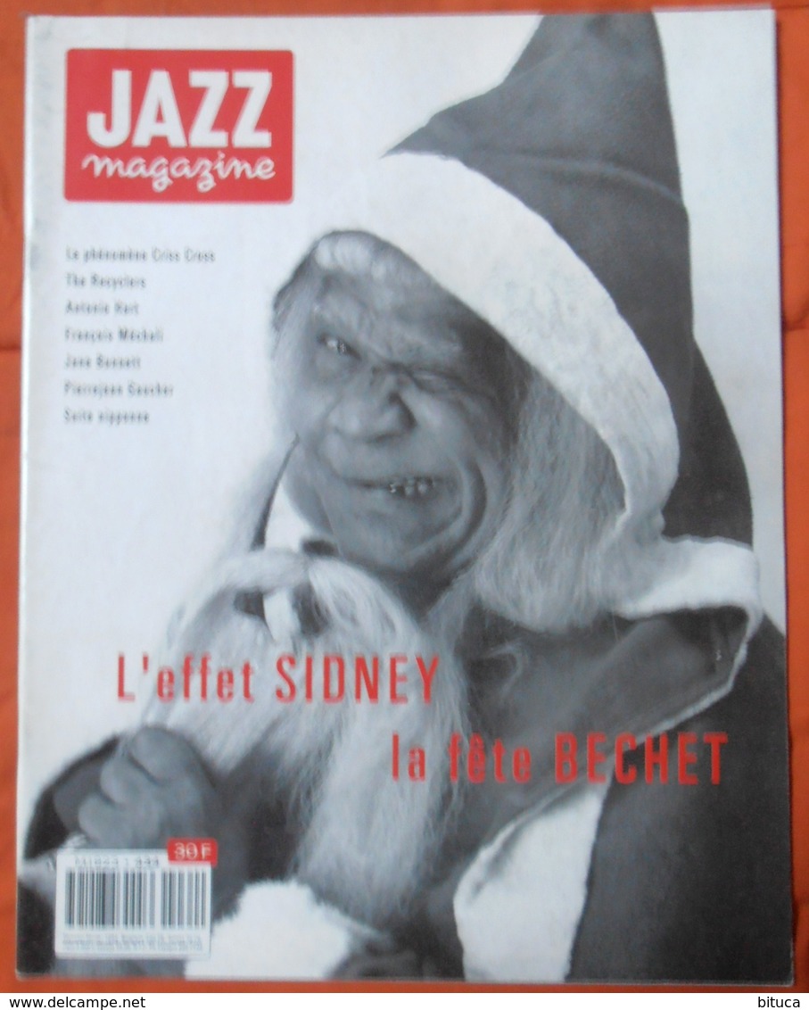 REVUE JAZZ MAGAZINE N° 434 SIDNEY BECHET THE RECYCLERS TRèS RARE & BON ETAT - Musique