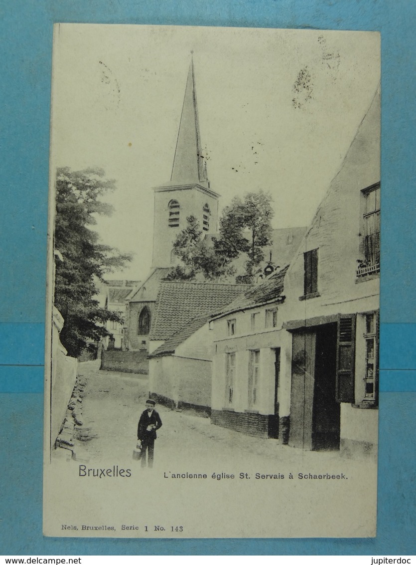 Bruxelles L'ancienne église St.Servais à Schaerbeek - Schaerbeek - Schaarbeek