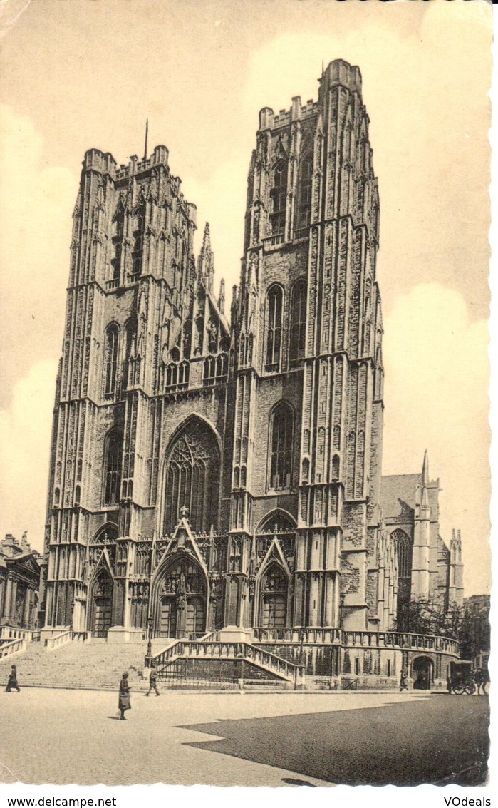 Bruxelles - CPA - Brussel - Eglise Sainte-Gudule - Monumenti, Edifici