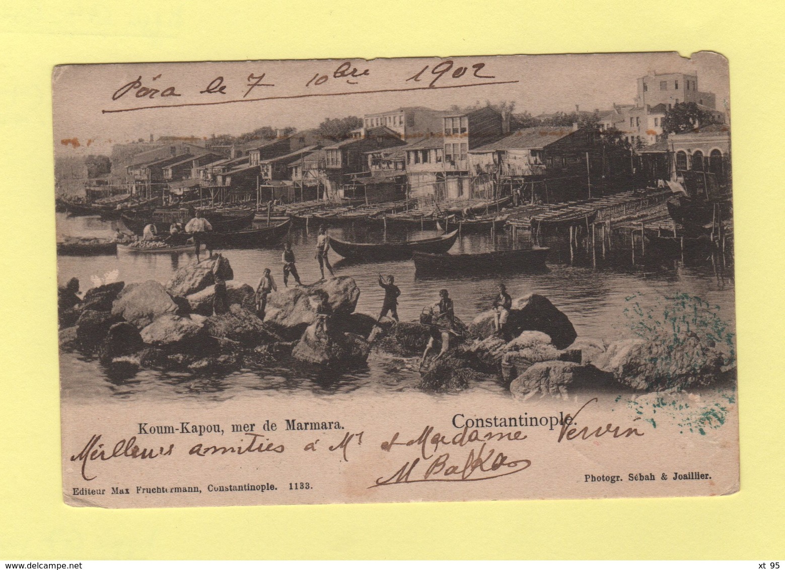 Type Sage - Constantinople Destination Russie - 1902 - 1877-1920: Semi Modern Period